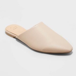 Nude Flats mules